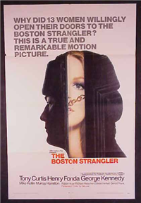 THE BOSTON STRANGLER   Original American One Sheet   (20th Century Fox, 1968)