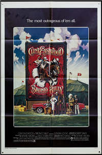 BRONCO BILLY   Original American One Sheet   (Warner Brothers, 1980)