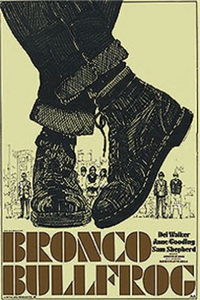 BRONCO BULLFROG   Original American One Sheet   (British Lion, 1972)