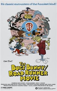 THE BUGS BUNNY ROAD RUNNER MOVIE   Original American One Sheet   (Warner Brothers, 1979)