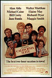 CALIFORNIA SUITE   Original American One Sheet   (Columbia, 1978)