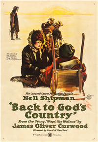 BACK TO GOD'S COUNTRY   Original American One Sheet   (First National, 1919)