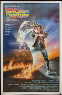 BACK TO THE FUTURE   Original American One Sheet   (Universal, 1985)