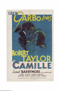 CAMILLE   Original American One Sheet   (MGM, 1936)