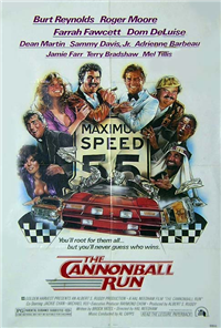 THE CANNONBALL RUN   Original American One Sheet   (20th Century Fox, 1981)