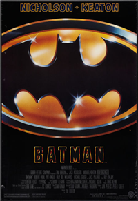 BATMAN   Original American One Sheet   (Warner Brothers, 1989)