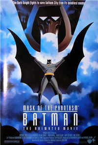 BATMAN: MASK OF THE PHANTASM   Original American One Sheet   (Warner Brothers, 1993)