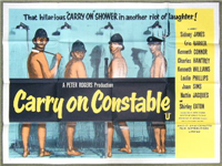 CARRY ON CONSTABLE   Original British Quad   (Governor, 1961)