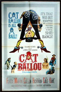 CAT BALLOU   Original American One Sheet   (Columbia, 1965)