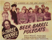 BEER BARREL POLECATS   Original American Lobby Card Set   (Columbia, 1946)