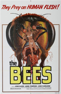 THE BEES   Original American One Sheet   (New World, 1978)