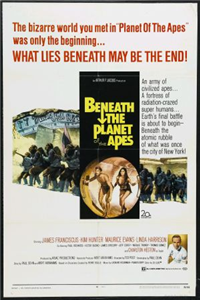BENEATH THE PLANET OF THE APES   Original American One Sheet   (20th Century Fox, 1970)