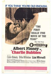CHARLIE BUBBLES   Original American One Sheet   (Regional, 1968)