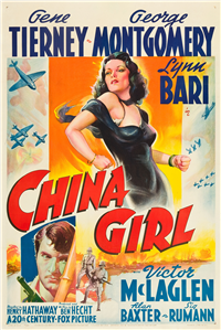 CHINA GIRL   Original American One Sheet   (20th Century Fox, 1943)
