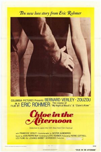 CHLOE IN THE AFTERNOON   Original American One Sheet   (Columbia, 1972)