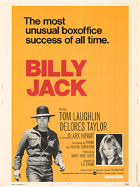 BILLY JACK   Re-Release American One Sheet   (Warner Brothers, 1973)