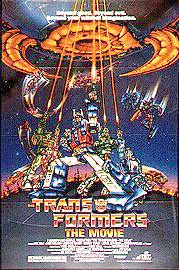 TRANSFORMERS THE MOVIE   Original American One Sheet   (DEG, 1986)