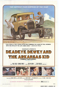 DEADEYE DEWEY AND THE ARKANSAS KID   Original American One Sheet   (Howco International, 1974)