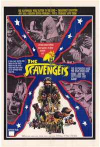 THE SCAVENGERS   Original American One Sheet   (Republic Amusements, 1969)
