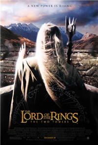 THE LORD OF THE RINGS: THE TWO TOWERS   Original American One Sheet Style C   (New Line Cinema, 2002)