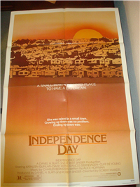 INDEPENDENCE DAY   Original American One Sheet   (Warner Bros., 1983)