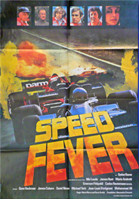 SPEED FEVER   Original American Bus Stop Poster   (Racing Pictures, 1979)