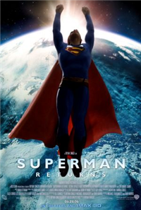 SUPERMAN RETURNS   Original American One Sheet Advance Style   (Warner Bros., 2006)
