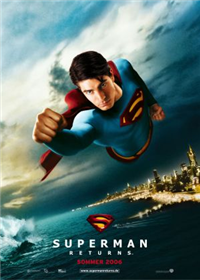 SUPERMAN RETURNS   Original American One Sheet Advance Style   (Warner Bros., 2006)