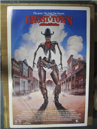 GHOST TOWN   Original American One Sheet   (New World Pictures, 1988)