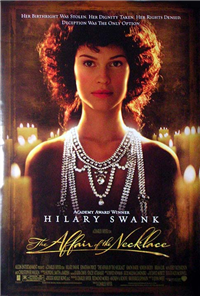 THE AFFAIR OF THE NECKLACE   Original American One Sheet   (Warner Bros, 2001)
