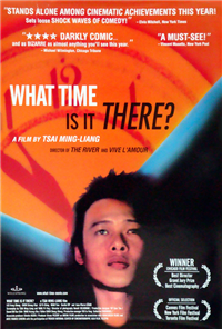 WHAT TIME IS IT THERE?   Original American One Sheet   (Wellspring, 2001)