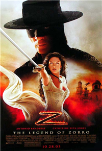 LEGEND OF ZORRO   Original American One Sheet   (Sony Pictures Entertainment, 2005)