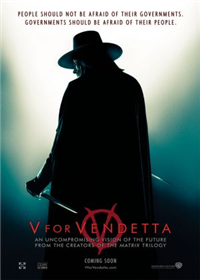 V FOR VENDETTA   Original American One Sheet   (Warner Bros., 2006)