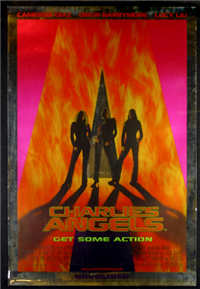 CHARLIE'S ANGELS   Original American One Sheet   (Columbia Pictures, 2000)