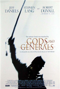 GODS AND GENERALS   Original American One Sheet   (Warner Bros., 2003)