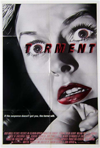 TORMENT   Original American One Sheet   (New World Pictures, 1986)