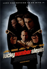 LUCKY NUMBER SLEVIN   Original American One Sheet   (The Weinstein Company LLC, 2006)