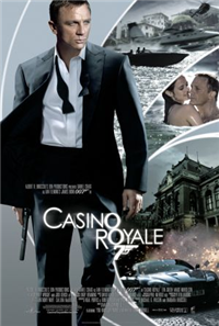 CASINO ROYALE   Original American One Sheet   (Sony Pictures Releasing, 2006)