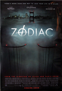 ZODIAC   Original American One Sheet   (Paramount Pictures, 2006)