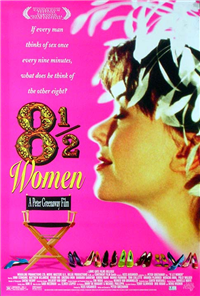 8 1/2 WOMEN   Original American One Sheet   (Lions Gate Films, 1999)