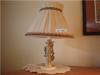 APPLE TREE BOY Table Lamp   (Hummel 230, 7 1/2" tall)
