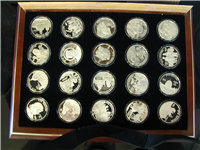COOK ISLANDS 1997  Official Millennia Coin Proof Set  Celebrating Columbus' Discovery of America
