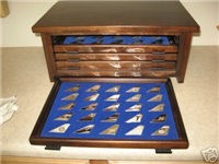 The Airlines of the World Tail Emblems Ingots Collection  (Franklin Mint, 1980)
