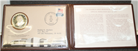 Franklin Mint  Museum of Medallic Art Official Dedication Medal and First Day Cover  (Sterling)