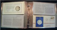 Franklin Mint  1974 Postmasters of America Medallic First Day Covers