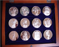 The Masterpieces of Rodin Medals Collection  (Franklin Mint, 1986)