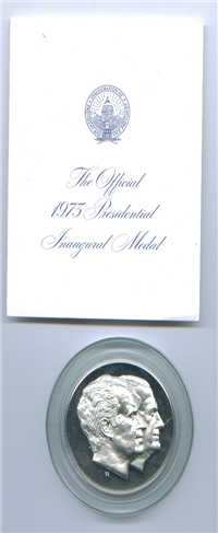 Franklin Mint  Presidential Inaugural Medal (1975, Sterling)