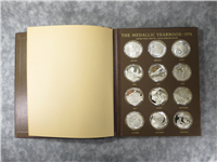 Franklin Mint  1976 Medallic Yearbook Medals
