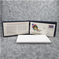 America-France Charles A. Lindbergh Commemorative Medal and First Day Cover Set (Franklin Mint, 1977)