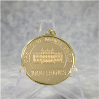 Official Casino de Monte Carlo 1000 Franc Solid Gold Chip (Franklin Mint, 1979)